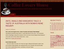 Tablet Screenshot of coffeelovershouse.com